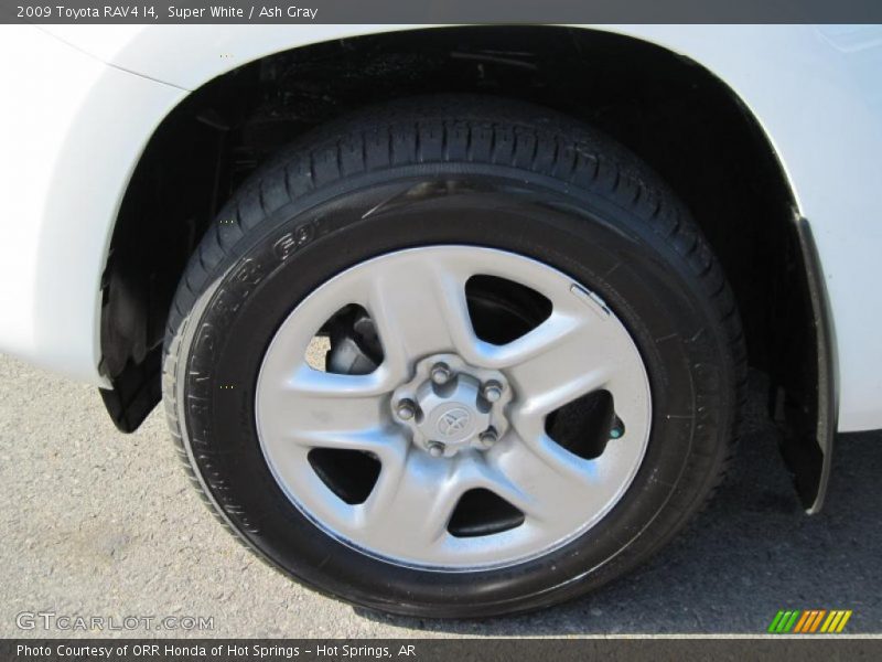 Super White / Ash Gray 2009 Toyota RAV4 I4