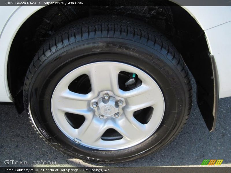 Super White / Ash Gray 2009 Toyota RAV4 I4