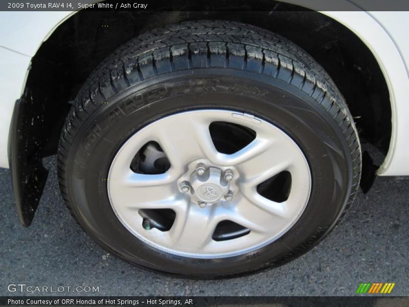 Super White / Ash Gray 2009 Toyota RAV4 I4