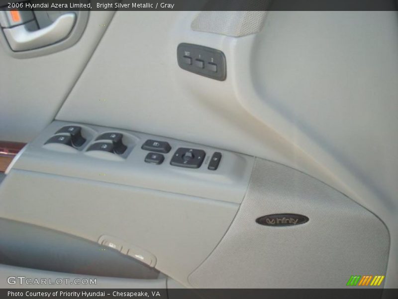 Bright Silver Metallic / Gray 2006 Hyundai Azera Limited