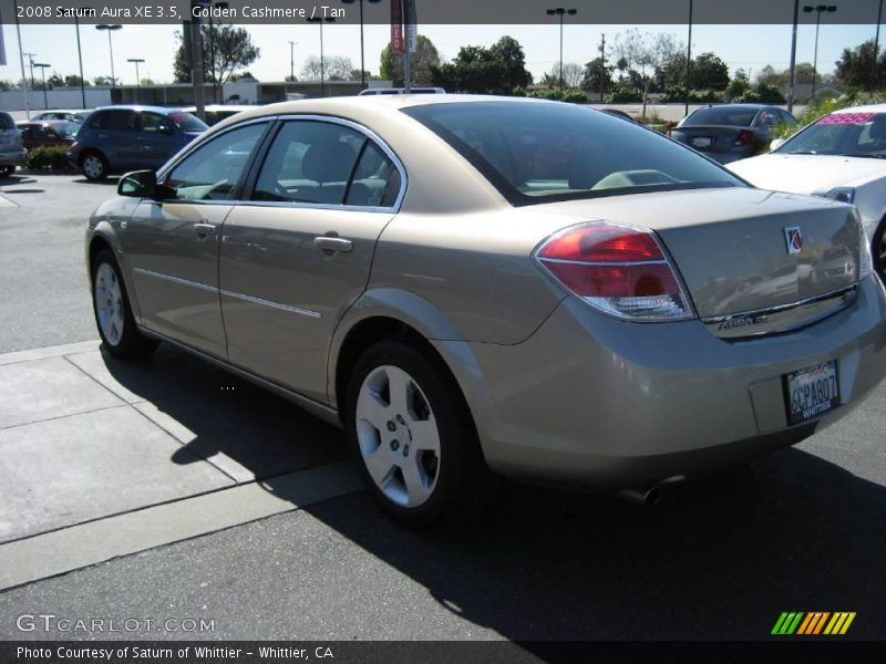 Golden Cashmere / Tan 2008 Saturn Aura XE 3.5
