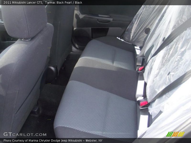 Tarmac Black Pearl / Black 2011 Mitsubishi Lancer GTS