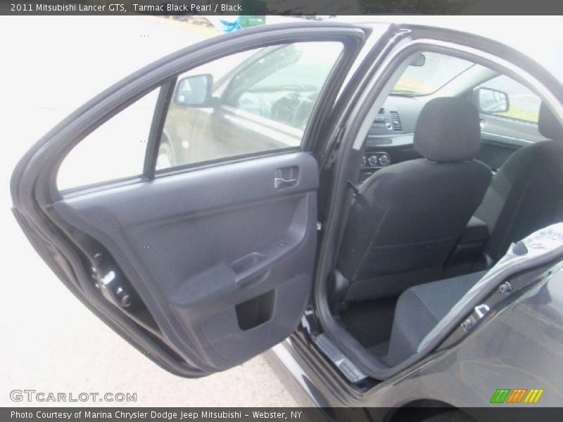 Tarmac Black Pearl / Black 2011 Mitsubishi Lancer GTS