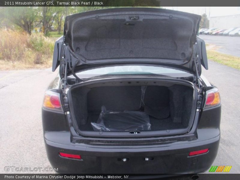 Tarmac Black Pearl / Black 2011 Mitsubishi Lancer GTS