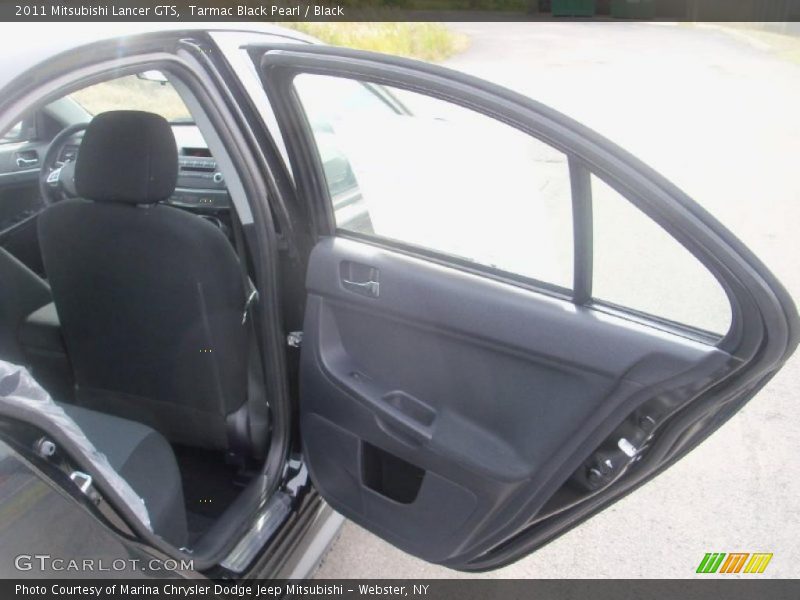 Tarmac Black Pearl / Black 2011 Mitsubishi Lancer GTS