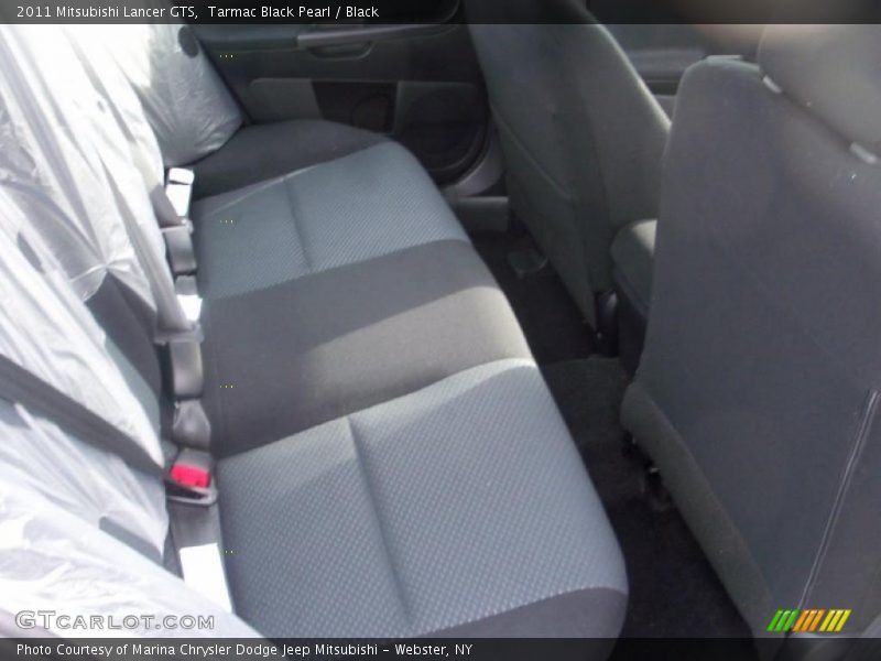 Tarmac Black Pearl / Black 2011 Mitsubishi Lancer GTS