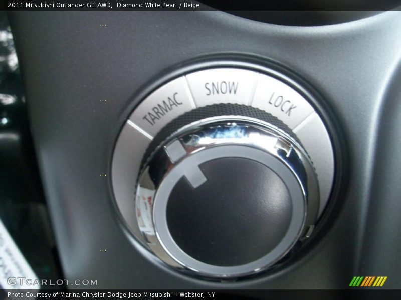 Controls of 2011 Outlander GT AWD