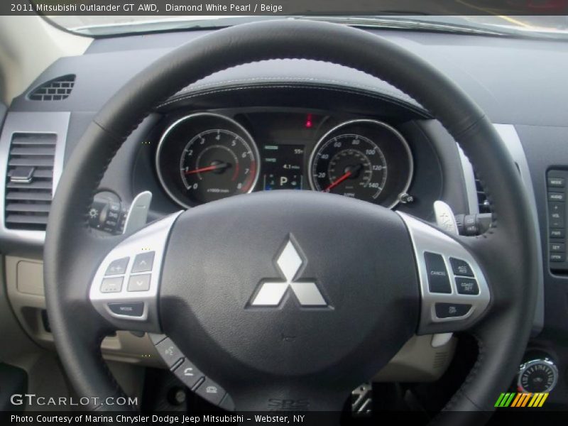  2011 Outlander GT AWD Steering Wheel