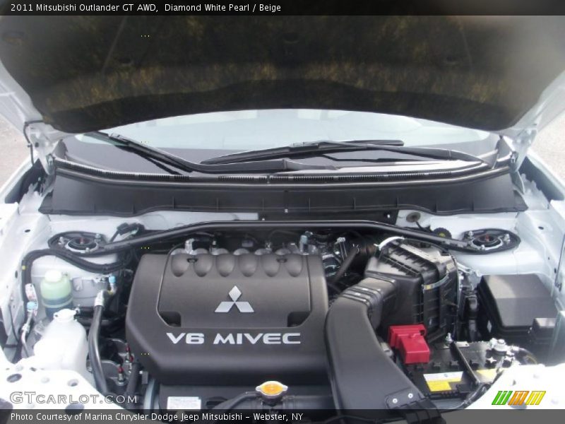  2011 Outlander GT AWD Engine - 3.0 Liter SOHC 24-Valve MIVEC V6