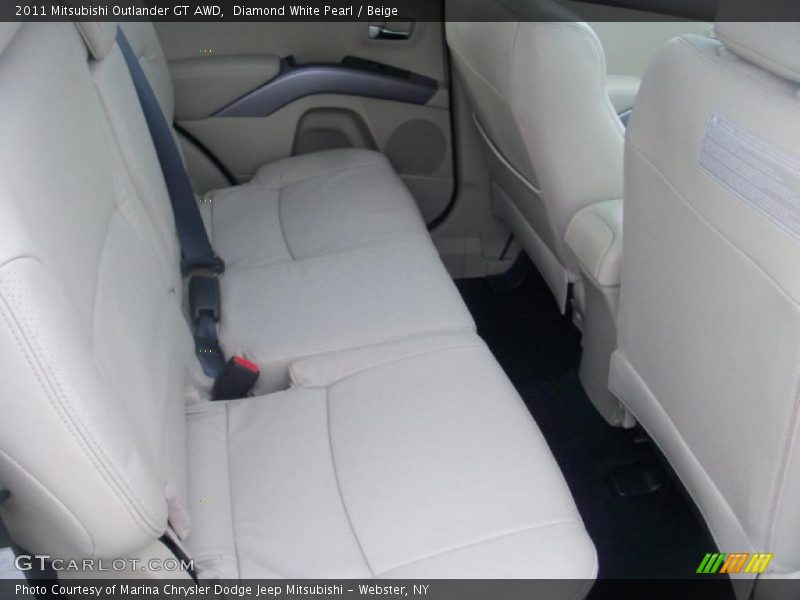  2011 Outlander GT AWD Beige Interior