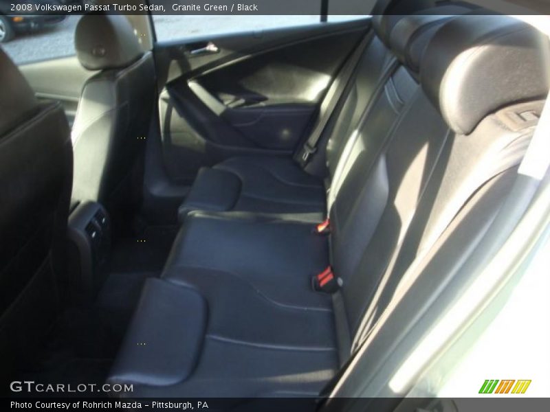 Granite Green / Black 2008 Volkswagen Passat Turbo Sedan