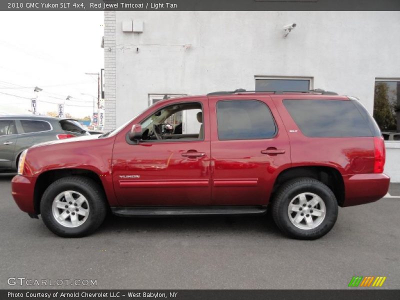Red Jewel Tintcoat / Light Tan 2010 GMC Yukon SLT 4x4