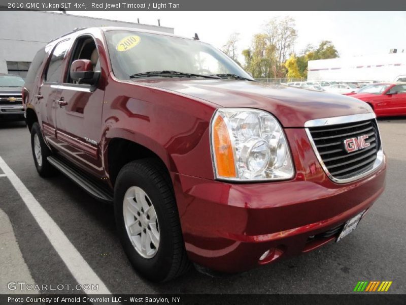 Red Jewel Tintcoat / Light Tan 2010 GMC Yukon SLT 4x4