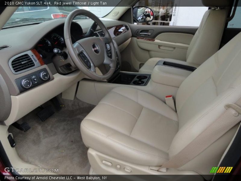 Red Jewel Tintcoat / Light Tan 2010 GMC Yukon SLT 4x4