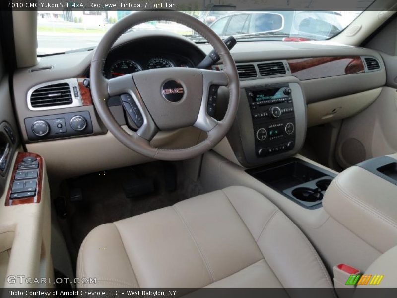 Red Jewel Tintcoat / Light Tan 2010 GMC Yukon SLT 4x4