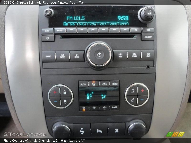 Red Jewel Tintcoat / Light Tan 2010 GMC Yukon SLT 4x4