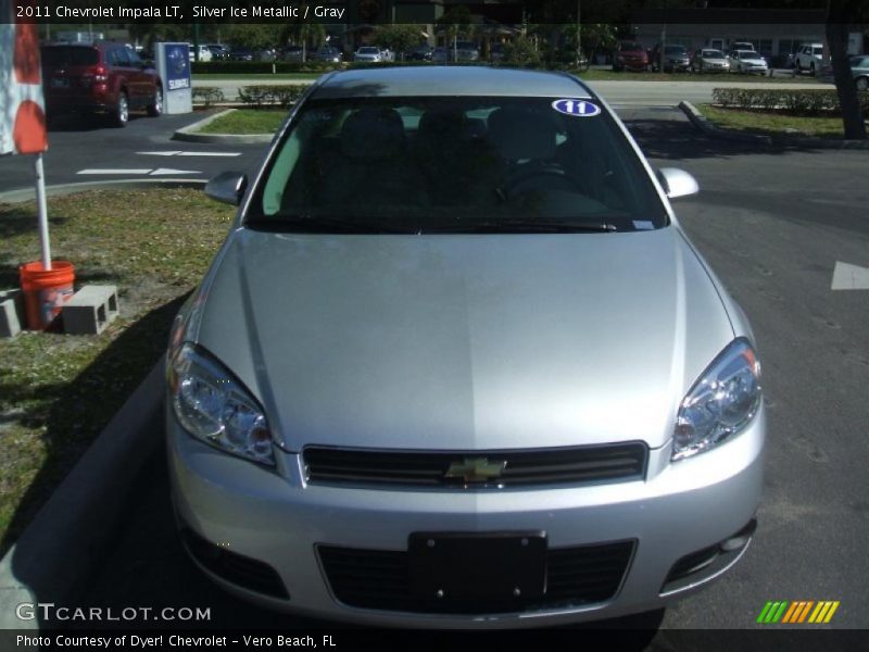 Silver Ice Metallic / Gray 2011 Chevrolet Impala LT