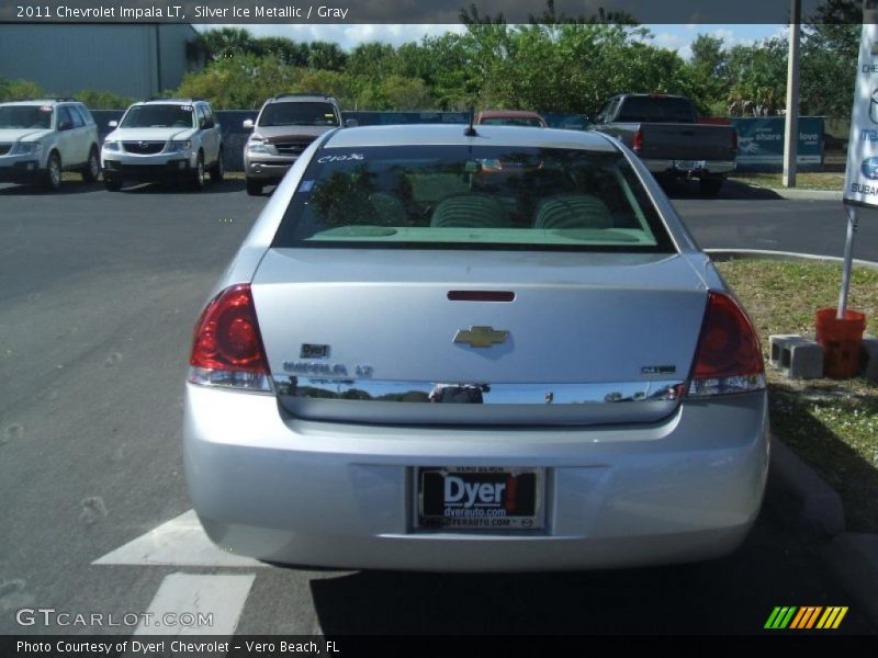 Silver Ice Metallic / Gray 2011 Chevrolet Impala LT
