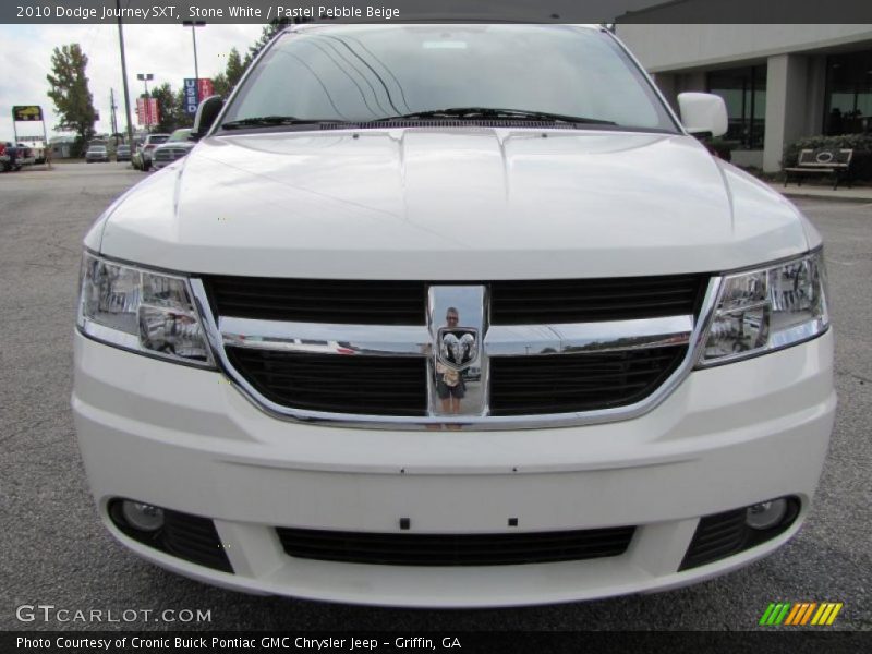 Stone White / Pastel Pebble Beige 2010 Dodge Journey SXT