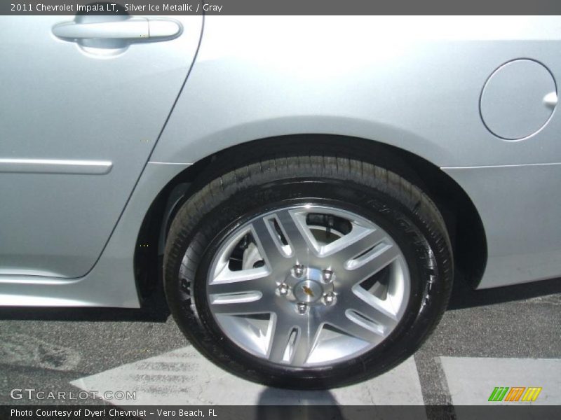 Silver Ice Metallic / Gray 2011 Chevrolet Impala LT