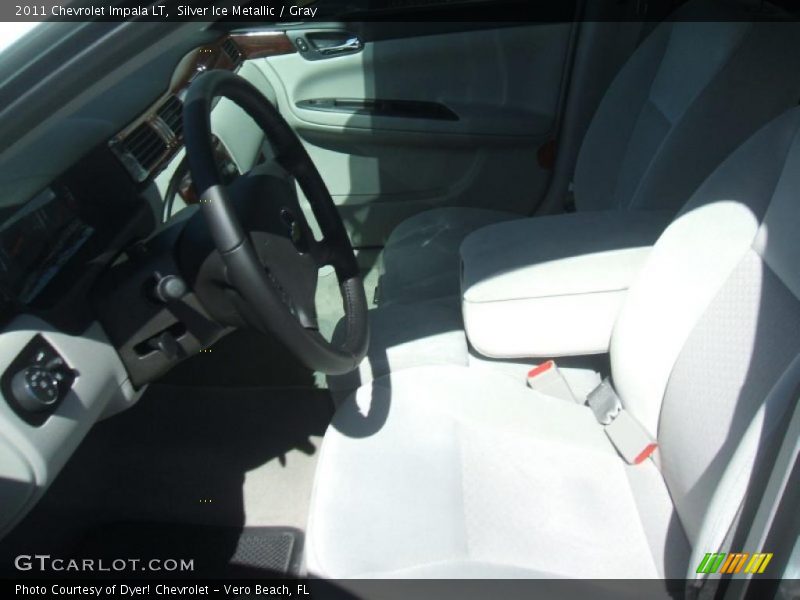 Silver Ice Metallic / Gray 2011 Chevrolet Impala LT