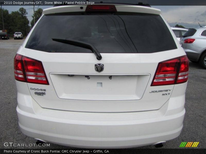 Stone White / Pastel Pebble Beige 2010 Dodge Journey SXT