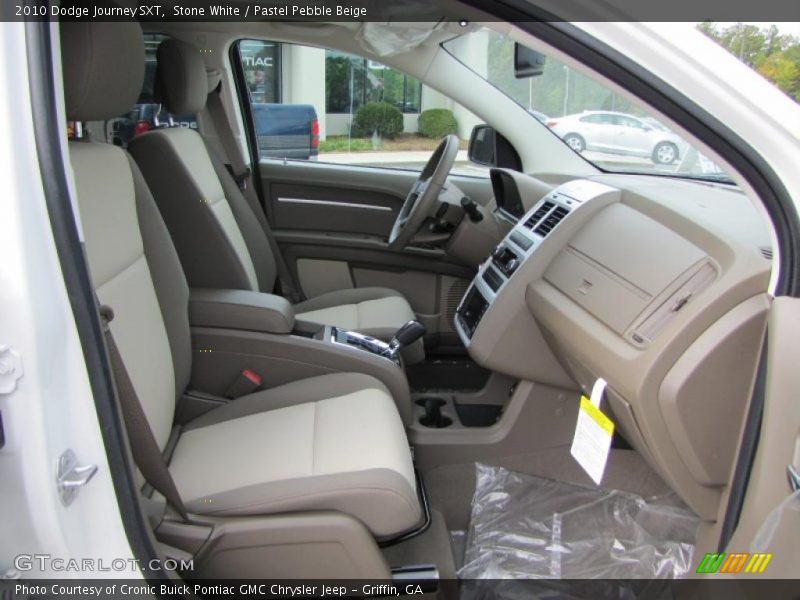 Stone White / Pastel Pebble Beige 2010 Dodge Journey SXT