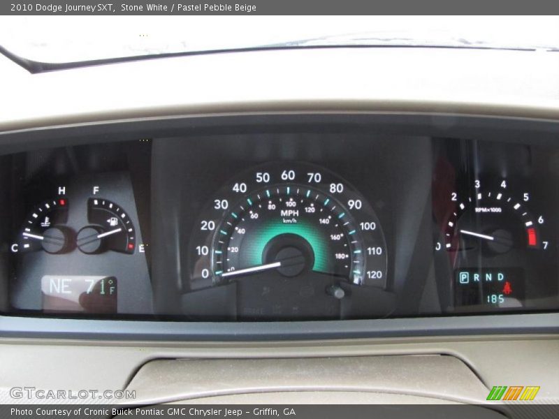 Stone White / Pastel Pebble Beige 2010 Dodge Journey SXT