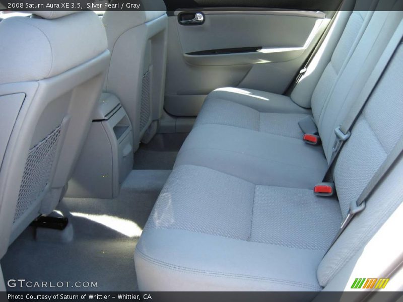 Silver Pearl / Gray 2008 Saturn Aura XE 3.5