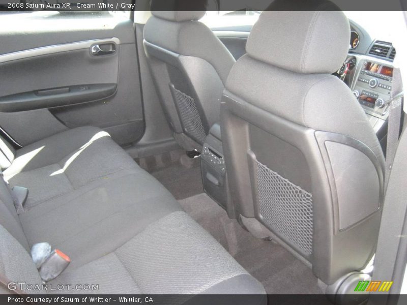 Cream White / Gray 2008 Saturn Aura XR