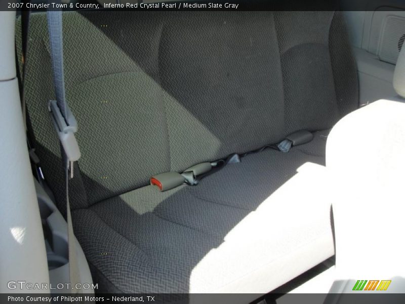 Inferno Red Crystal Pearl / Medium Slate Gray 2007 Chrysler Town & Country