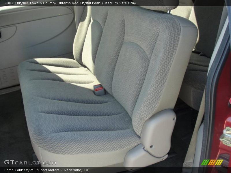 Inferno Red Crystal Pearl / Medium Slate Gray 2007 Chrysler Town & Country