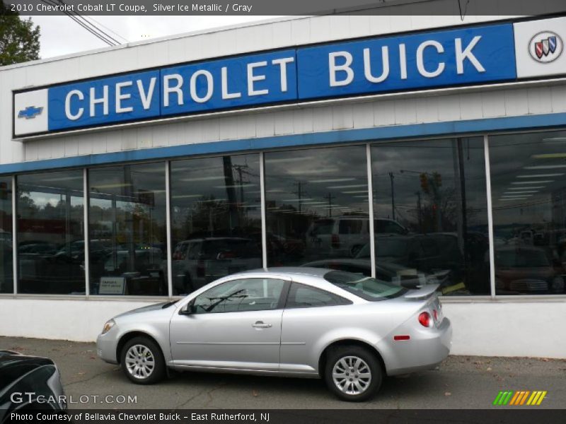 Silver Ice Metallic / Gray 2010 Chevrolet Cobalt LT Coupe