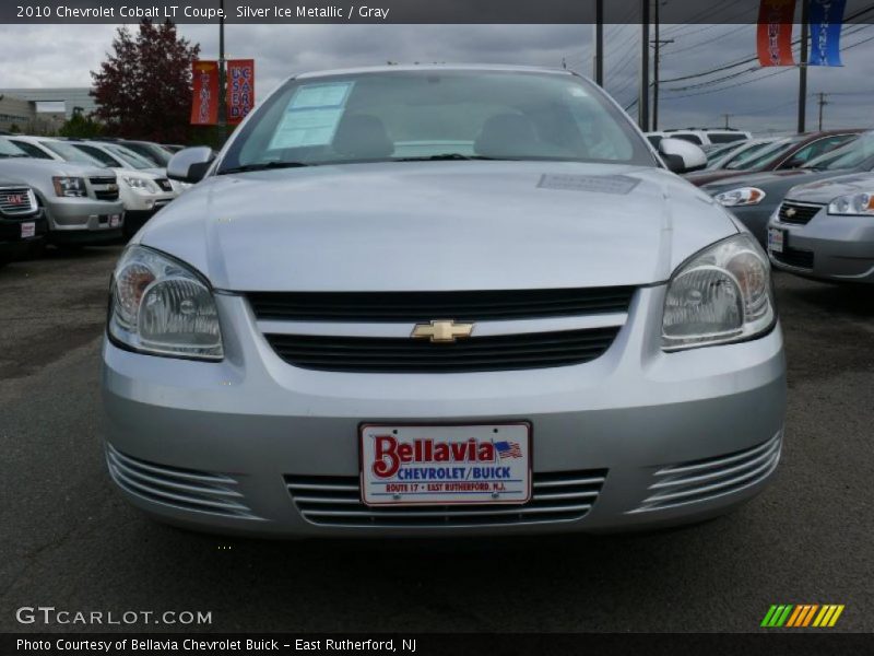 Silver Ice Metallic / Gray 2010 Chevrolet Cobalt LT Coupe