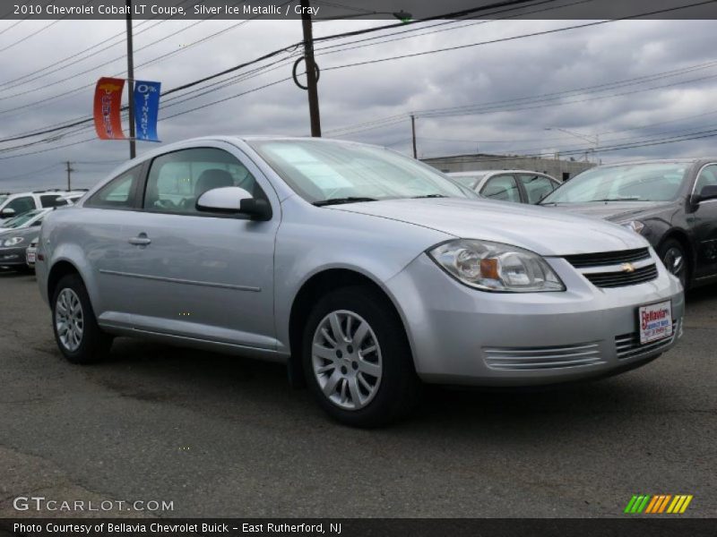 Silver Ice Metallic / Gray 2010 Chevrolet Cobalt LT Coupe