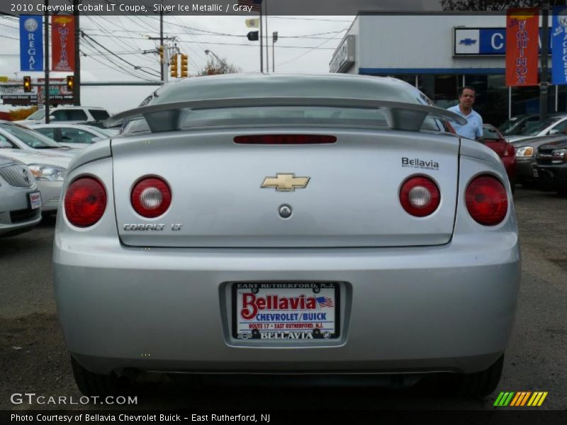 Silver Ice Metallic / Gray 2010 Chevrolet Cobalt LT Coupe
