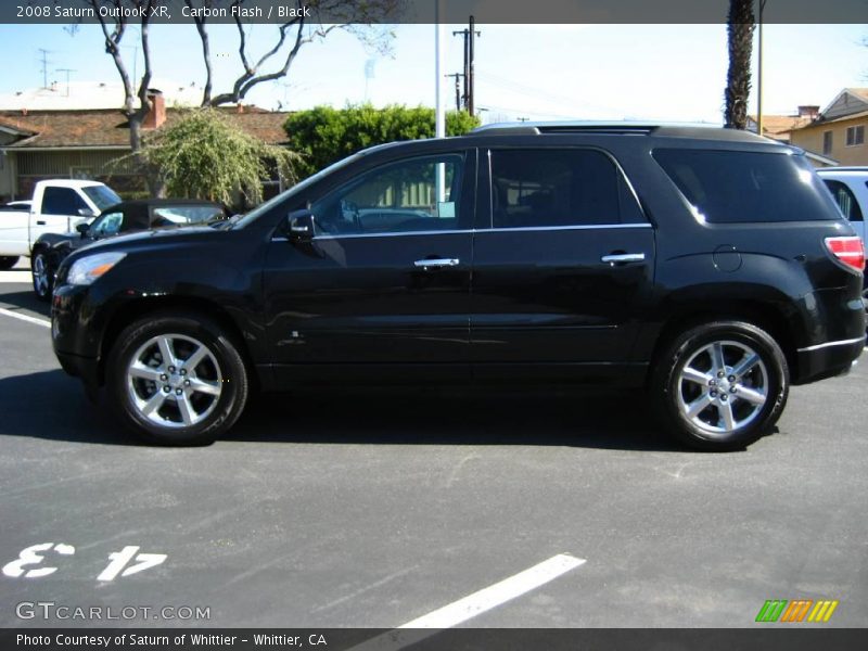 Carbon Flash / Black 2008 Saturn Outlook XR