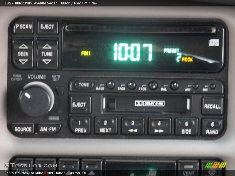 Controls of 1997 Park Avenue Sedan