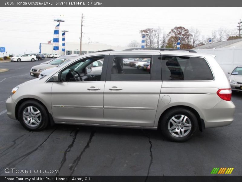 Silver Pearl Metallic / Gray 2006 Honda Odyssey EX-L
