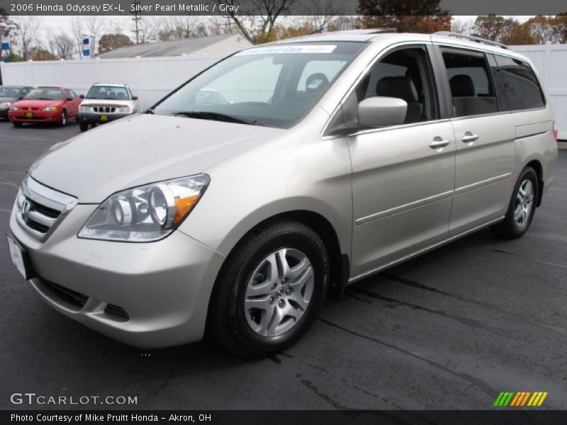 Silver Pearl Metallic / Gray 2006 Honda Odyssey EX-L