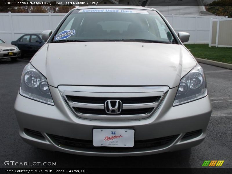 Silver Pearl Metallic / Gray 2006 Honda Odyssey EX-L