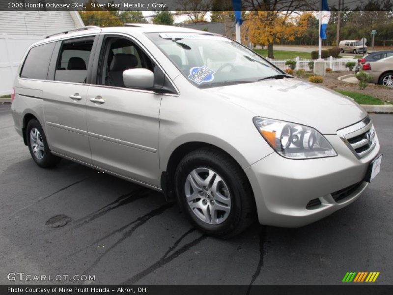 Silver Pearl Metallic / Gray 2006 Honda Odyssey EX-L