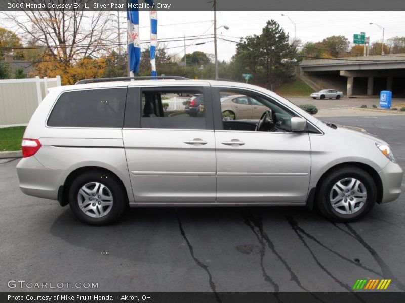 Silver Pearl Metallic / Gray 2006 Honda Odyssey EX-L