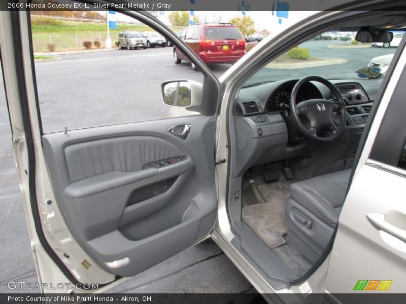Silver Pearl Metallic / Gray 2006 Honda Odyssey EX-L