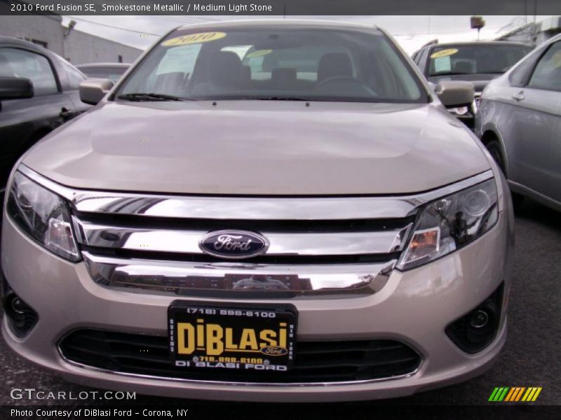 Smokestone Metallic / Medium Light Stone 2010 Ford Fusion SE