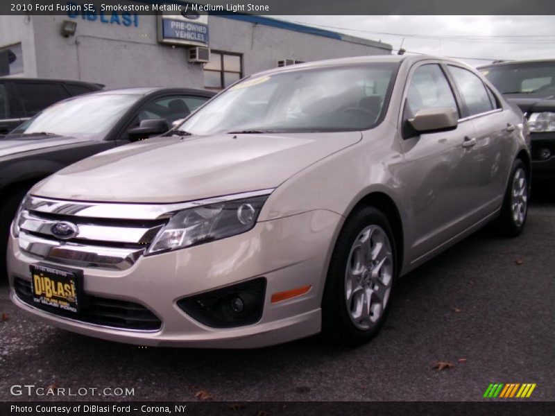 Smokestone Metallic / Medium Light Stone 2010 Ford Fusion SE