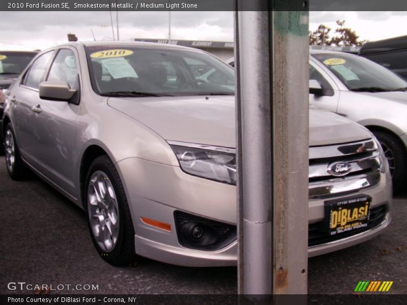 Smokestone Metallic / Medium Light Stone 2010 Ford Fusion SE