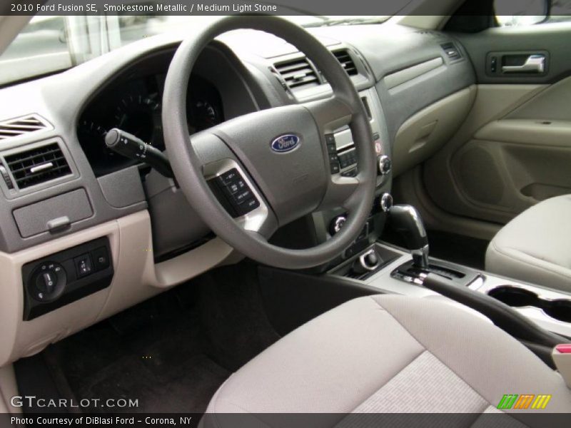 Medium Light Stone Interior - 2010 Fusion SE 