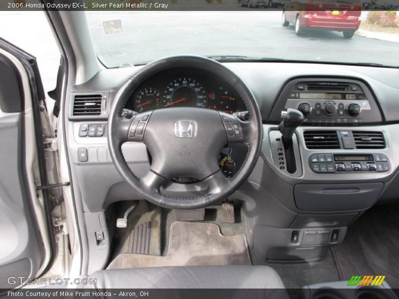 Silver Pearl Metallic / Gray 2006 Honda Odyssey EX-L