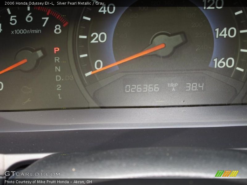 Silver Pearl Metallic / Gray 2006 Honda Odyssey EX-L